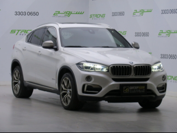 BMW  X-Series  X6  2019  Automatic  49,000 Km  8 Cylinder  Four Wheel Drive (4WD)  SUV  White