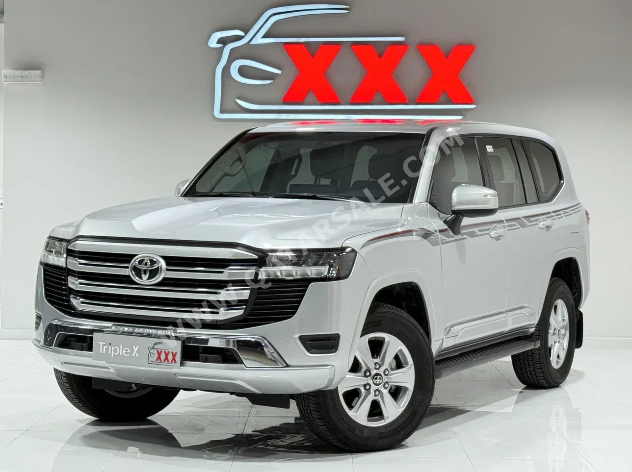 Toyota  Land Cruiser  GXR  2023  Automatic  68,000 Km  6 Cylinder  Four Wheel Drive (4WD)  SUV  Silver  With Warranty