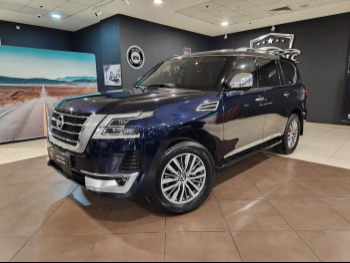 Nissan  Patrol  Platinum  2020  Automatic  78,000 Km  6 Cylinder  Four Wheel Drive (4WD)  SUV  Blue