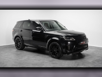 Land Rover  Range Rover  Sport  2021  Automatic  60,500 Km  6 Cylinder  Four Wheel Drive (4WD)  SUV  Black