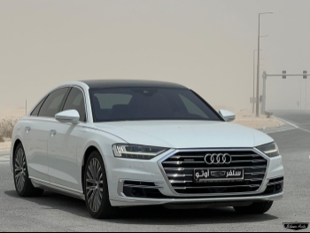Audi  A8  L  2019  Automatic  58,000 Km  8 Cylinder  All Wheel Drive (AWD)  Sedan  Pearl
