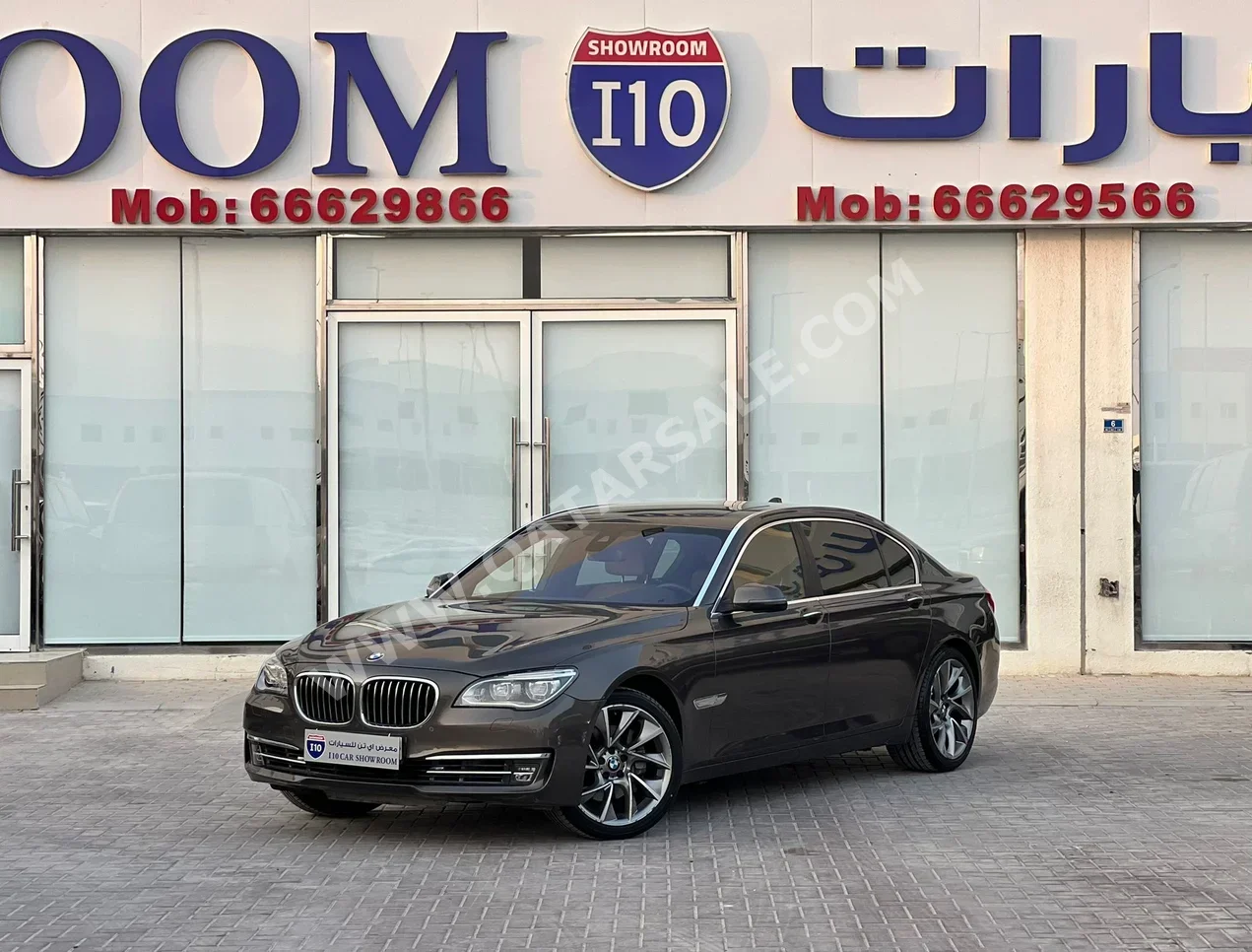 بي ام دبليو  الفئة - السابعة  740 Li  2015  اوتوماتيك  57,000 كم  6 سلندر  دفع خلفي  سيدان  رمادي
