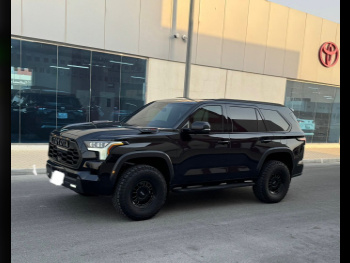 Toyota  Sequoia  TRD Pro  2024  Automatic  17,000 Km  6 Cylinder  Four Wheel Drive (4WD)  SUV  Black