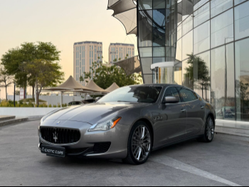Maserati  Quattroporte  Q4  2015  Automatic  90,000 Km  6 Cylinder  Rear Wheel Drive (RWD)  Sedan  Gray
