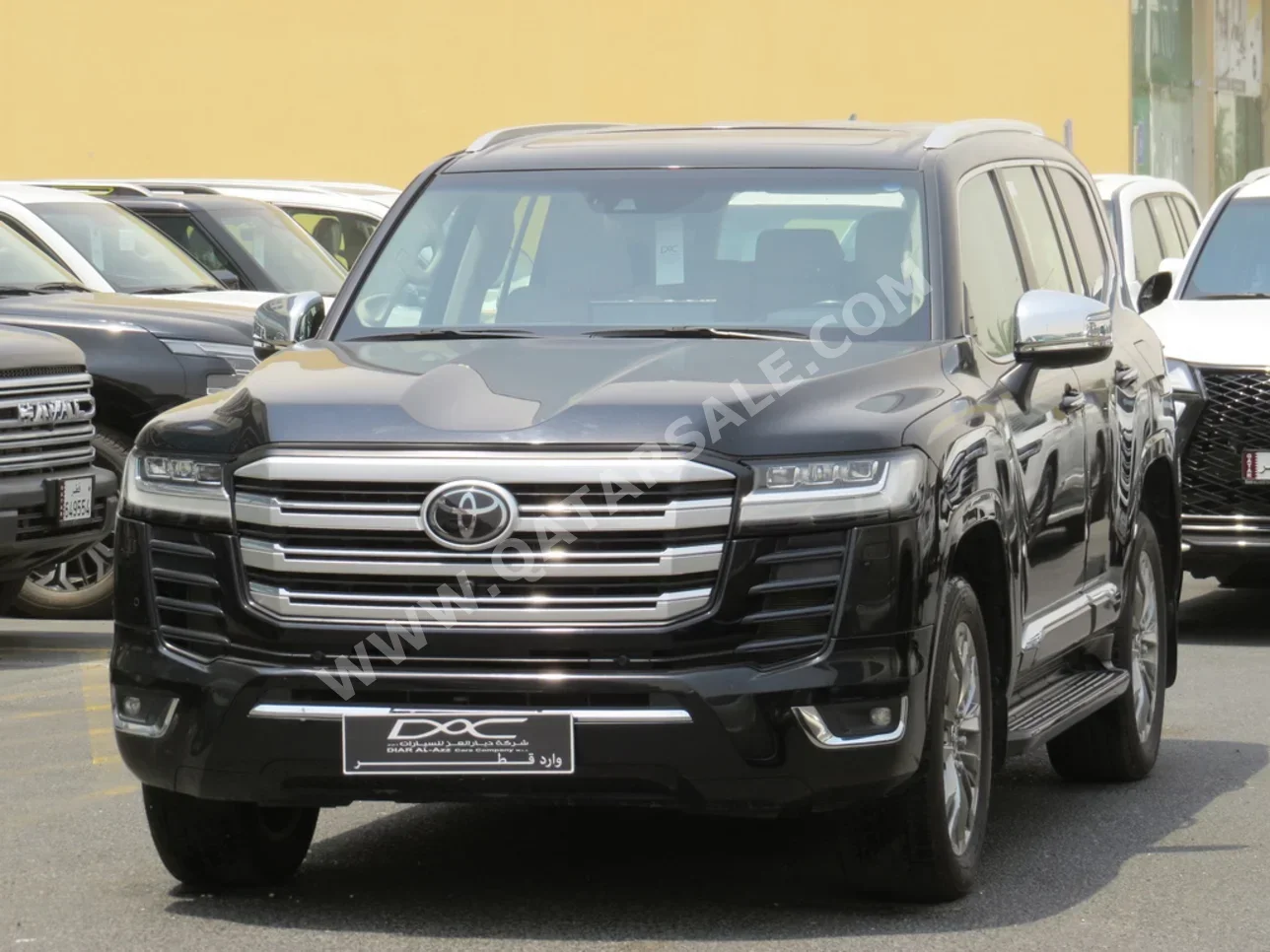Toyota  Land Cruiser  VXR Twin Turbo  2023  Automatic  82,000 Km  6 Cylinder  Four Wheel Drive (4WD)  SUV  Black  With Warranty