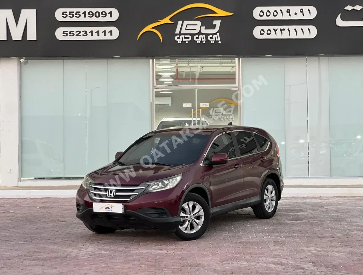Honda  CRV  Touring  2012  Automatic  250,000 Km  4 Cylinder  Rear Wheel Drive (RWD)  SUV  Red