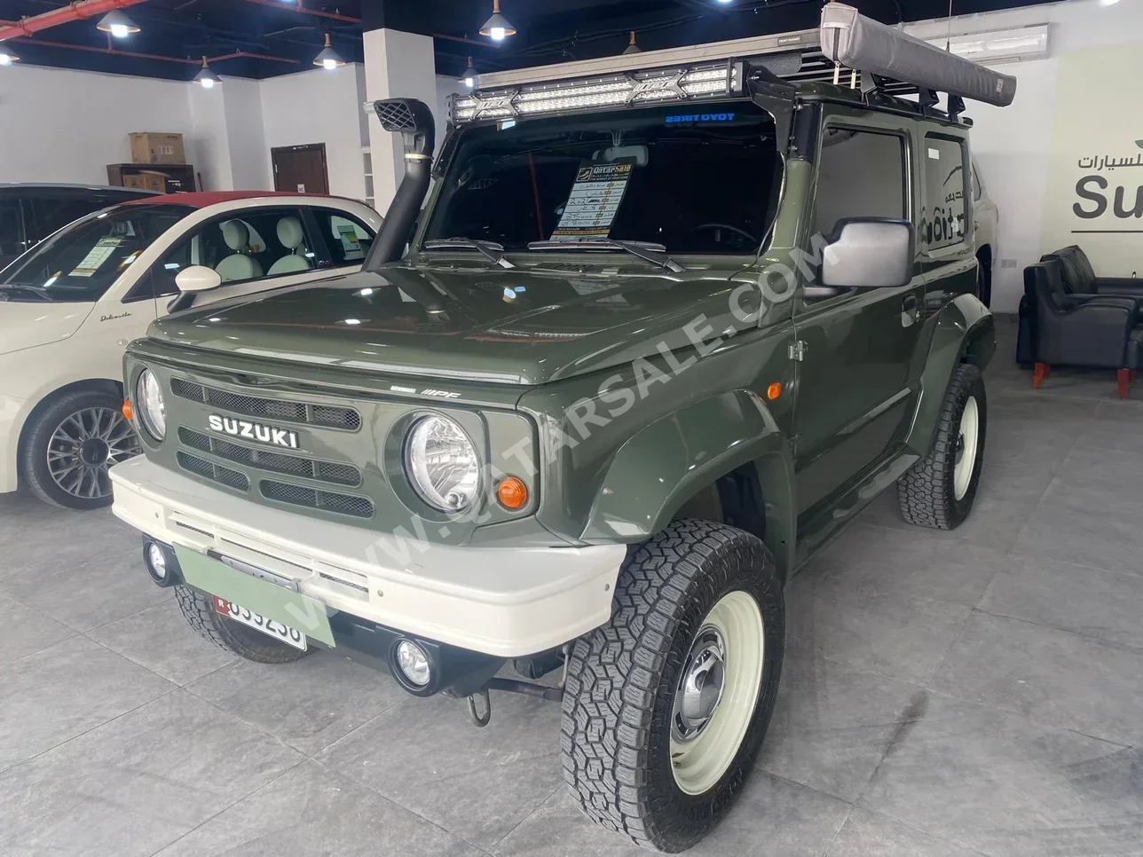 Suzuki  Jimny  2021  Manual  35,000 Km  4 Cylinder  Four Wheel Drive (4WD)  SUV  Green