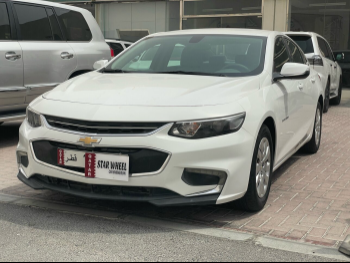 Chevrolet  Malibu  2018  Automatic  53,000 Km  4 Cylinder  Front Wheel Drive (FWD)  Sedan  White