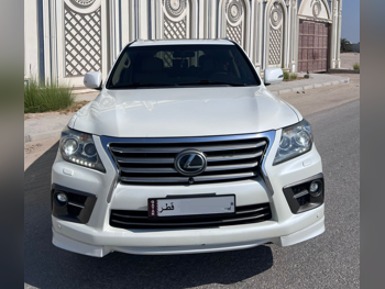 لكزس  ال اكس  570  2013  اوتوماتيك  217,000 كم  8 سلندر  دفع رباعي  اس يو في  أبيض