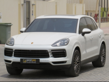 Porsche  Cayenne  2022  Automatic  50,500 Km  6 Cylinder  Four Wheel Drive (4WD)  SUV  White  With Warranty
