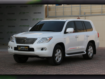Lexus  LX  570  2010  Automatic  330,000 Km  8 Cylinder  Four Wheel Drive (4WD)  SUV  White