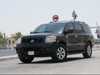 Nissan  Armada  2015  Automatic  144,000 Km  8 Cylinder  Four Wheel Drive (4WD)  SUV  Black