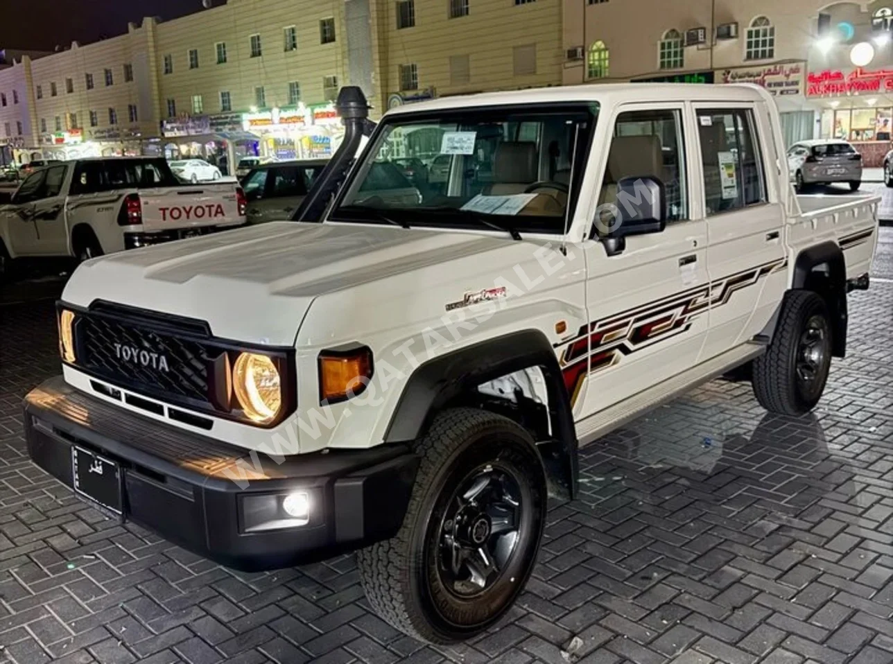 Toyota  Land Cruiser  LX  2025  Manual  0 Km  6 Cylinder  Four Wheel Drive (4WD)  Pick Up  White  With Warranty