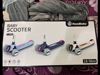Scooters Three-Wheel Scooter  - Blue