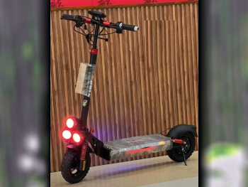 Scooters Electric Scooter  - Black  - Foldable