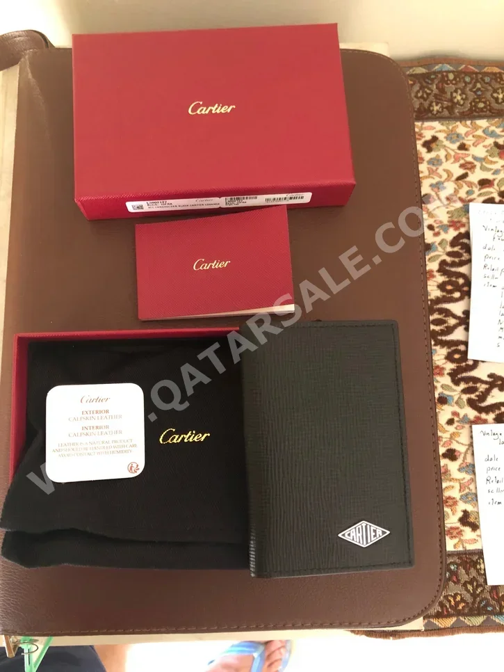 Wallet Cartier  Black