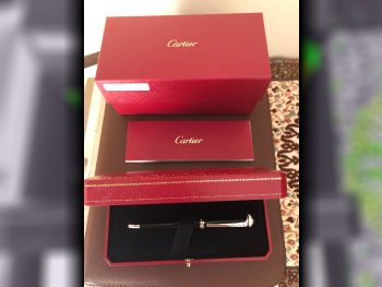 Cartier  Black and Silver -  Year 2024  Ballpoint Pen