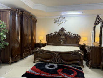 Bedroom Sets - 5 Pieces Set  - Brown