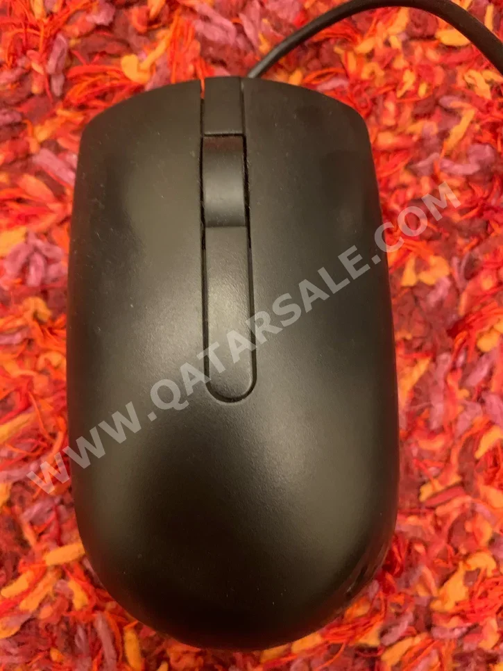 Computer Mouse Dell  Dell  Black  2020  Mouse Only /  Wired