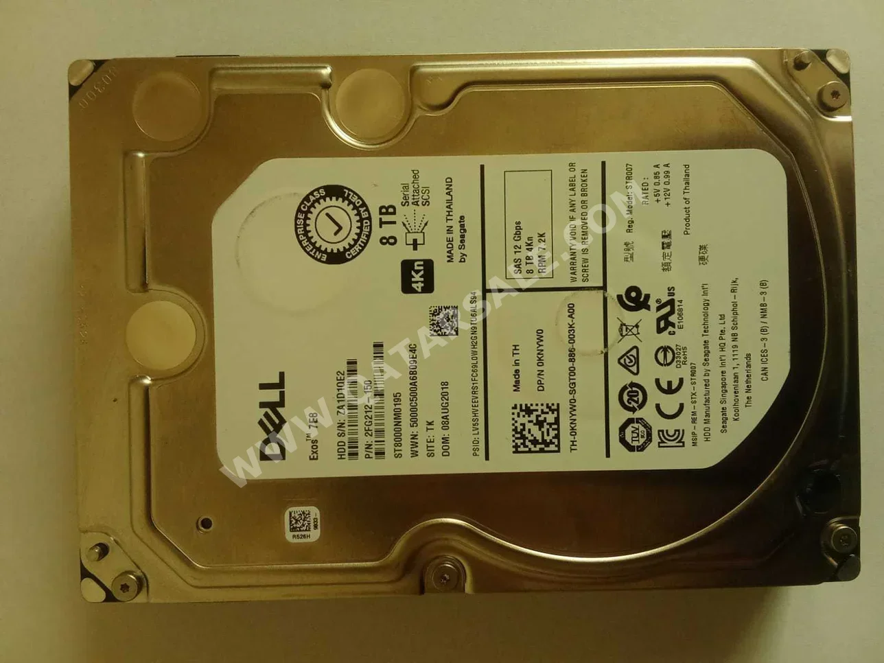 Storage Drives Dell  Internal  SAS 12 Gb/s  SSD /  SSD /  4 TB