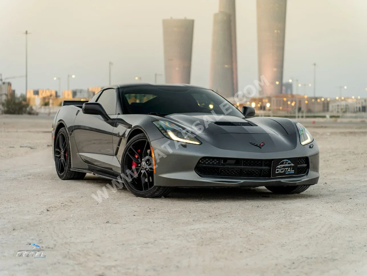Chevrolet  Corvette  2015  Automatic  199,000 Km  8 Cylinder  Rear Wheel Drive (RWD)  Coupe / Sport  Gray