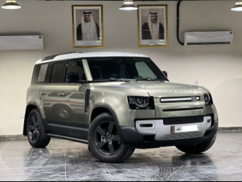 Land Rover  Defender  110  2020  Automatic  130,000 Km  6 Cylinder  Four Wheel Drive (4WD)  SUV  Green