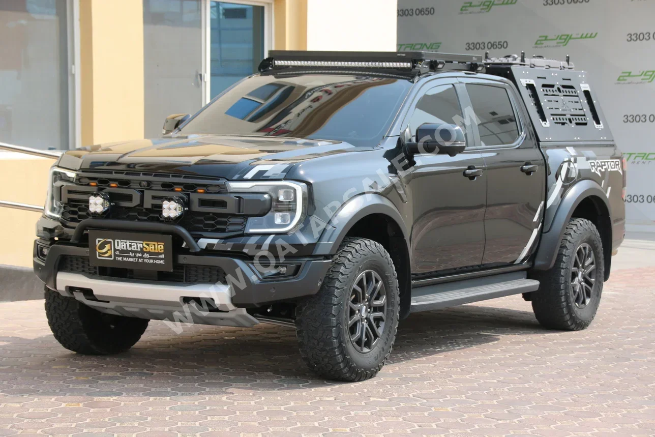 Ford  Ranger  Raptor  2023  Automatic  33,000 Km  6 Cylinder  Four Wheel Drive (4WD)  Pick Up  Black  With Warranty