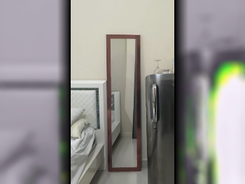 Mirrors Full Length  Rectangle  Vertical  Brown