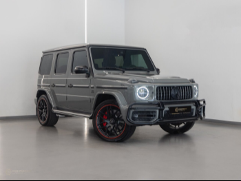 Mercedes-Benz  G-Class  63 AMG  2022  Automatic  45,800 Km  8 Cylinder  Four Wheel Drive (4WD)  SUV  Gray Nardo