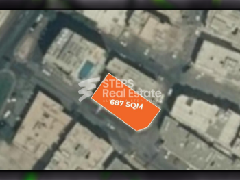 اراضي للبيع في الدوحة  - روضة الخيل  -المساحة 687 متر مربع