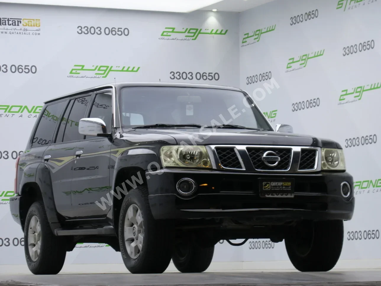 نيسان  باترول  سوبر سفاري  2008  اوتوماتيك  195,000 كم  6 سلندر  دفع رباعي  اس يو في  أسود