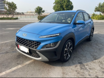 Hyundai  Kona  2021  Automatic  2,600 Km  4 Cylinder  Front Wheel Drive (FWD)  Hatchback  Blue