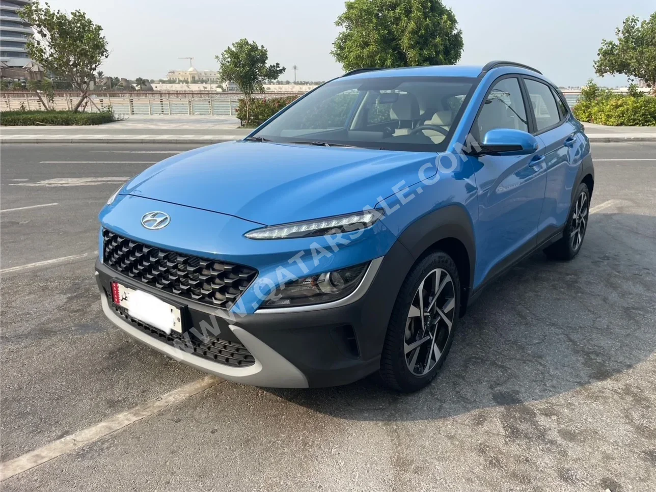 Hyundai  Kona  2021  Automatic  2,600 Km  4 Cylinder  Front Wheel Drive (FWD)  Hatchback  Blue