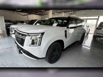 Nissan  Patrol  XE  2025  Automatic  0 Km  6 Cylinder  Four Wheel Drive (4WD)  SUV  White  With Warranty
