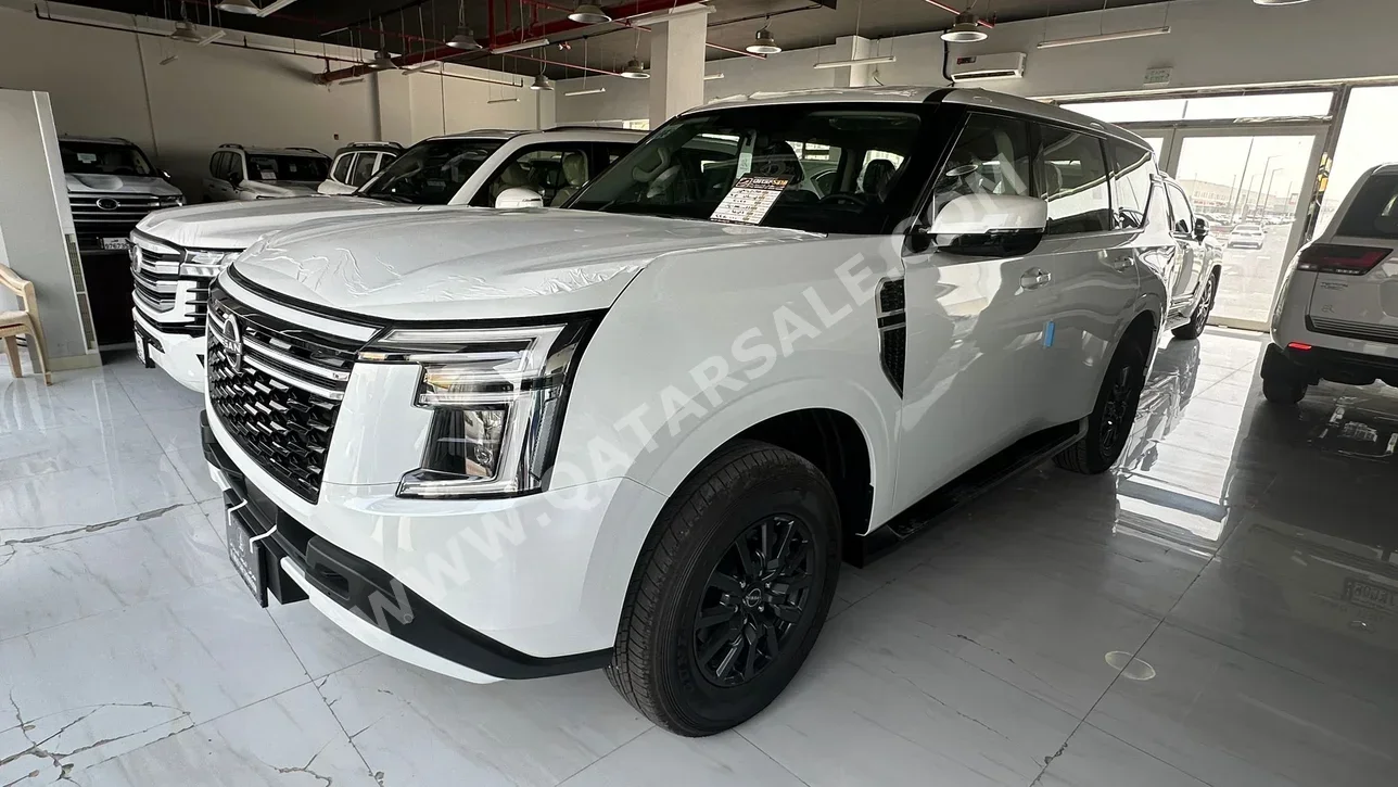 Nissan  Patrol  XE  2025  Automatic  0 Km  6 Cylinder  Four Wheel Drive (4WD)  SUV  White  With Warranty