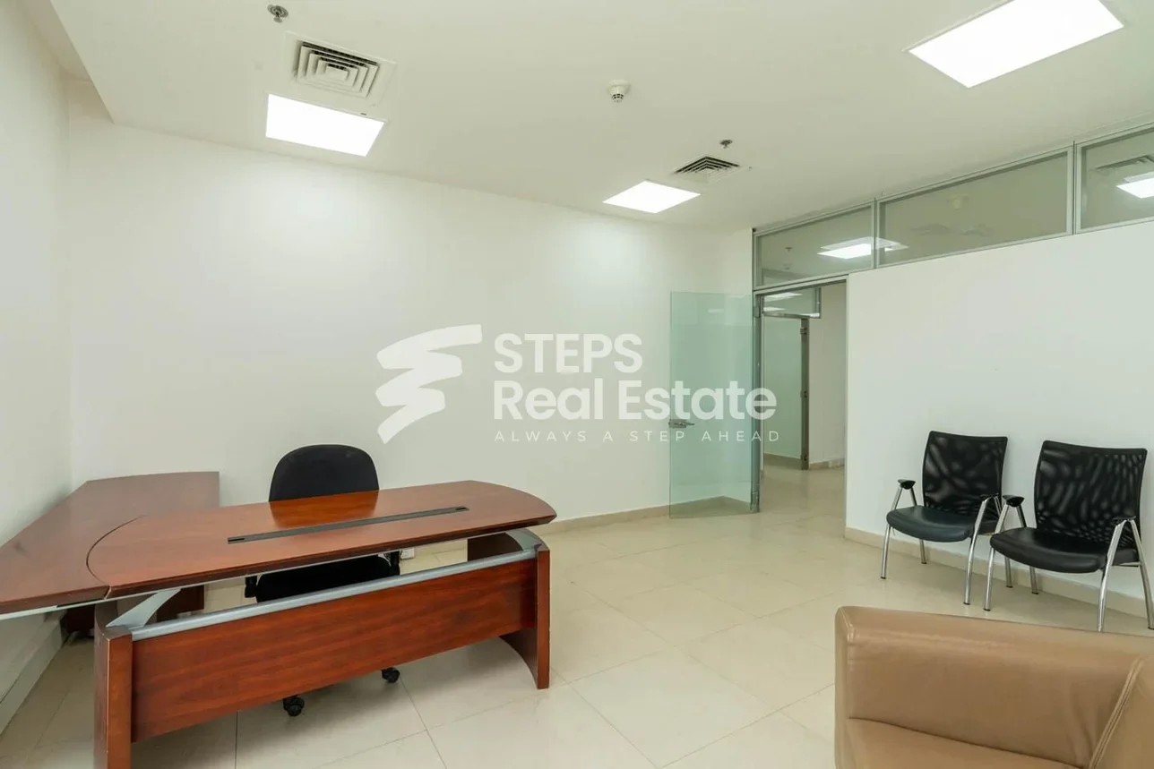 Commercial Offices - Fully Furnished  - Doha  - West Bay