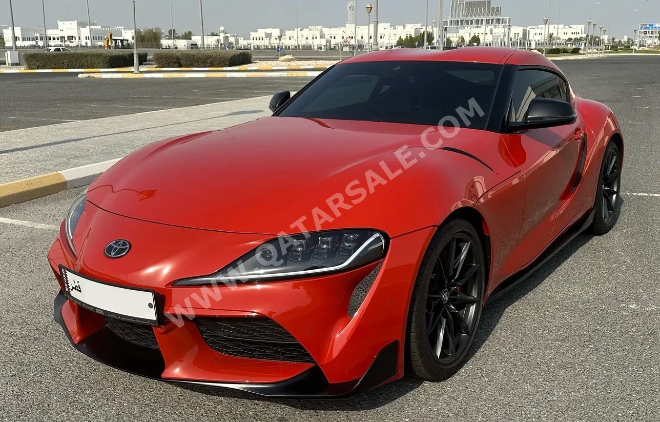 تويوتا  سوبرا  جي ار  2024  اوتوماتيك  1,950 كم  6 سلندر  دفع خلفي  كوبيه \ سبورت  برتقالي  تحت الضمان