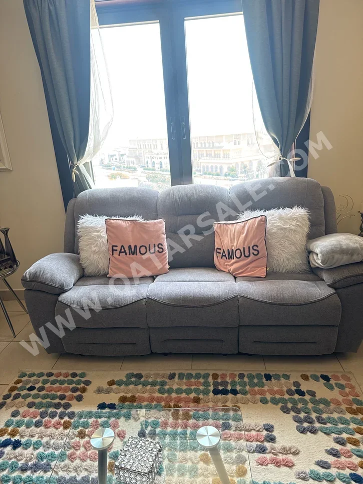 Sofas, Couches & Chairs - Fabric  - With Table  and Side Tables