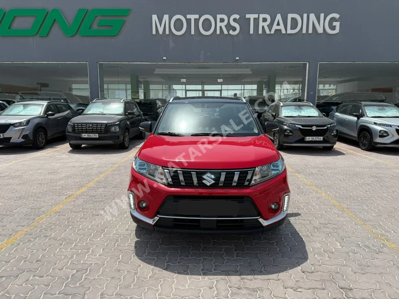 Suzuki  Vitara  2022  Automatic  26,000 Km  4 Cylinder  Four Wheel Drive (4WD)  SUV  Red