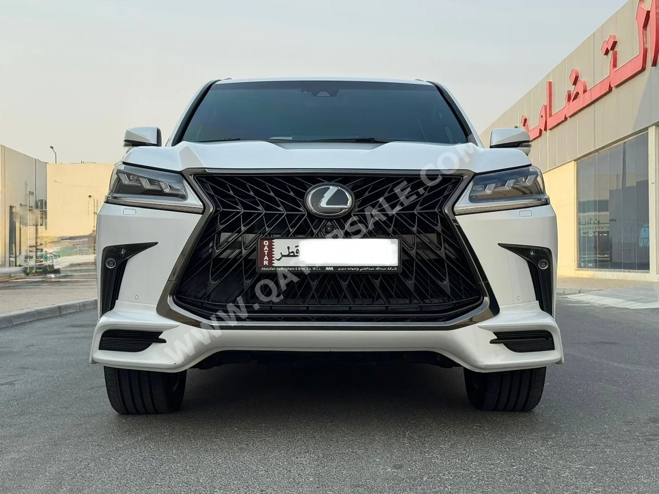 لكزس  ال اكس  570 اس بلاك ايديشن  2019  اوتوماتيك  91,000 كم  8 سلندر  دفع رباعي  اس يو في  أبيض