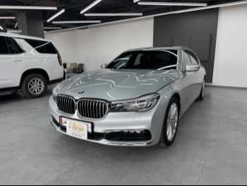 BMW  7-Series  730 Li  2018  Automatic  86,000 Km  6 Cylinder  Rear Wheel Drive (RWD)  Sedan  Silver