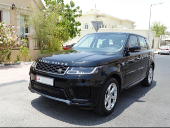Land Rover  Range Rover  Sport HSE  2019  Automatic  98,000 Km  6 Cylinder  Four Wheel Drive (4WD)  SUV  Black