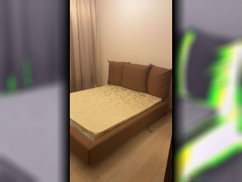 Beds - Homes r Us  - King  - Brown  - Mattress Included