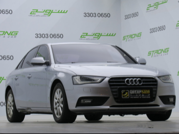 Audi  A4  2016  Automatic  98,000 Km  4 Cylinder  Front Wheel Drive (FWD)  Sedan  Silver
