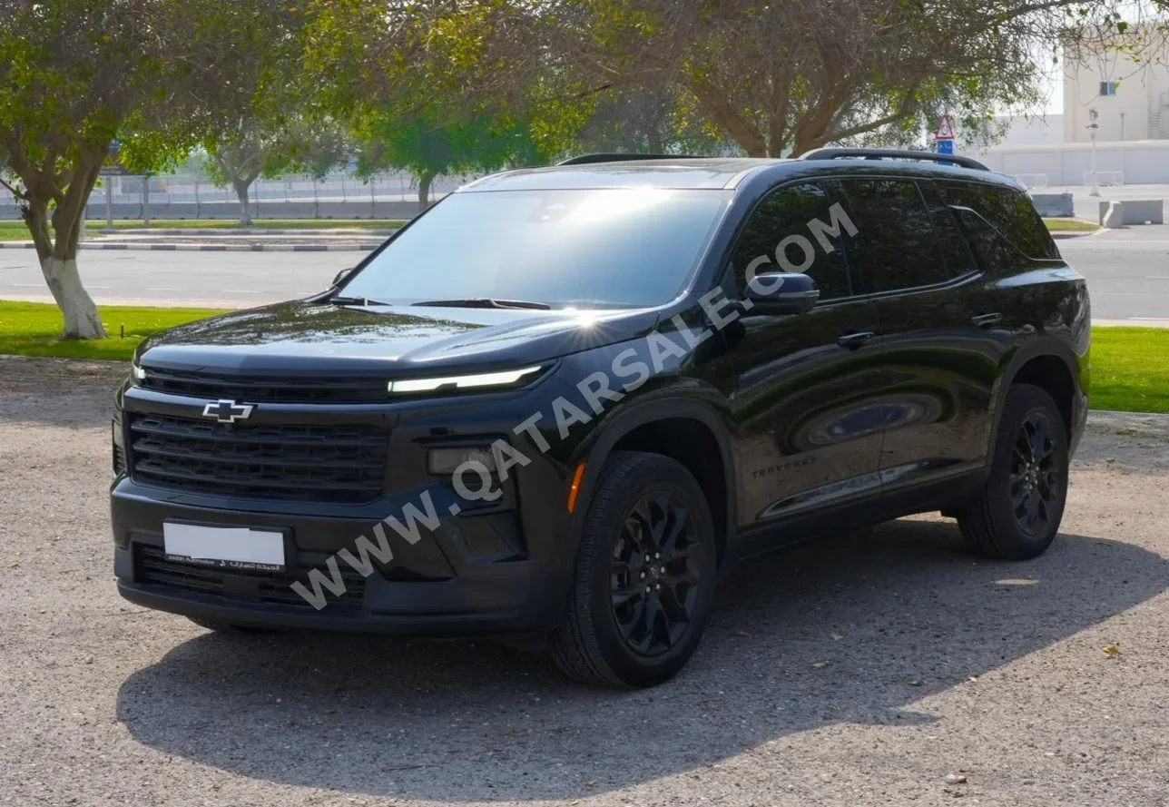 Chevrolet  Traverse  LT  2024  Automatic  7,500 Km  4 Cylinder  Four Wheel Drive (4WD)  SUV  Black  With Warranty