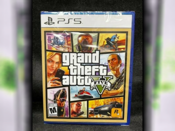 Grand Theft Auto V  - PlayStation 5  Video Games CDs
