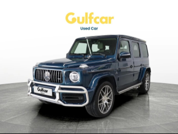 Mercedes-Benz  G-Class  63 AMG  2020  Automatic  86,495 Km  8 Cylinder  All Wheel Drive (AWD)  SUV  Blue  With Warranty