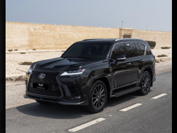 Lexus  LX  600 F Sport  2024  Automatic  23,000 Km  6 Cylinder  Four Wheel Drive (4WD)  SUV  Black  With Warranty