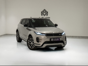 Land Rover  Evoque  R-Dynamic  2024  Automatic  9,000 Km  4 Cylinder  Four Wheel Drive (4WD)  SUV  Gold  With Warranty