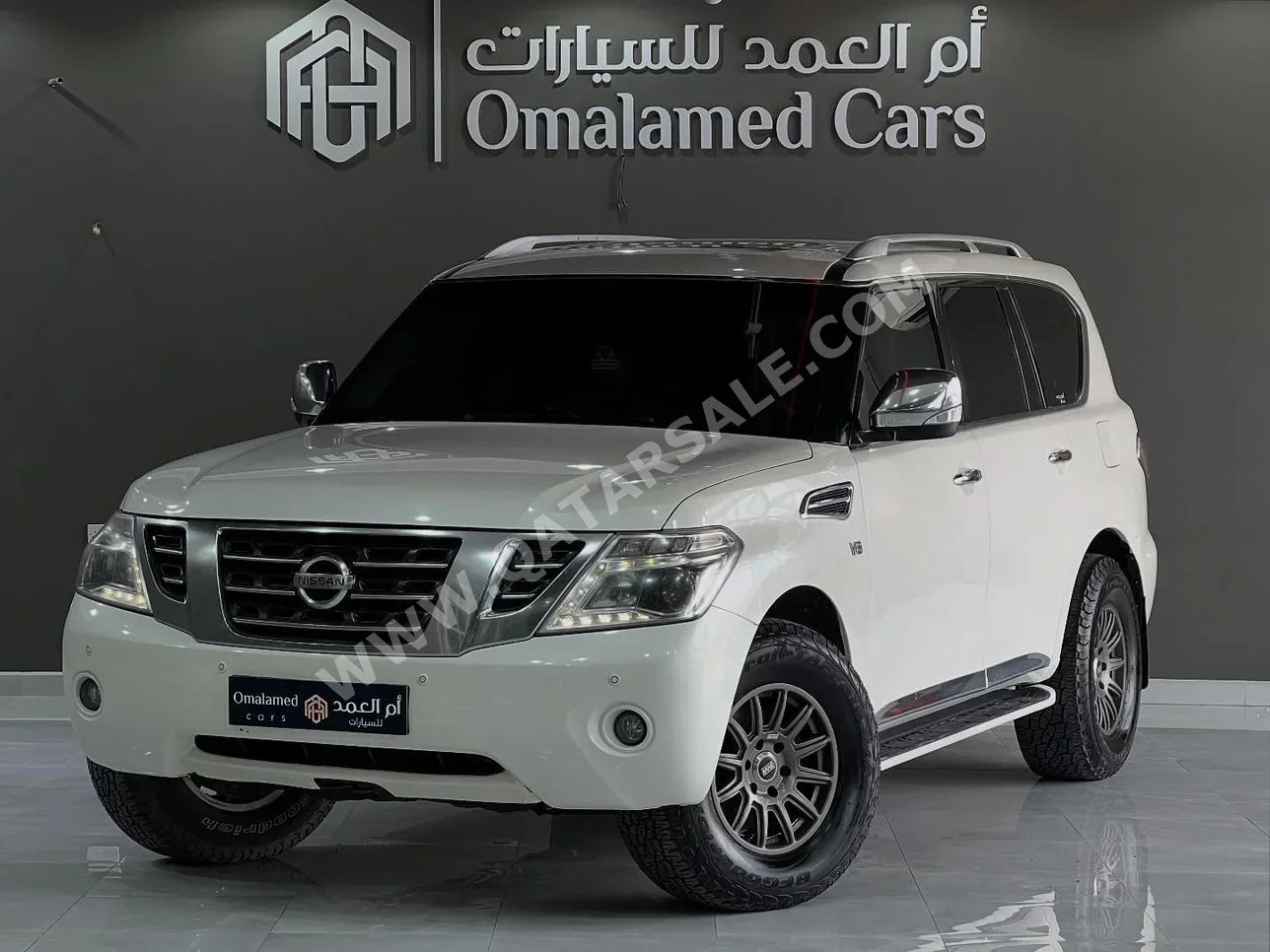 نيسان  باترول  اس اي  2014  اوتوماتيك  235,000 كم  8 سلندر  دفع رباعي  اس يو في  أبيض